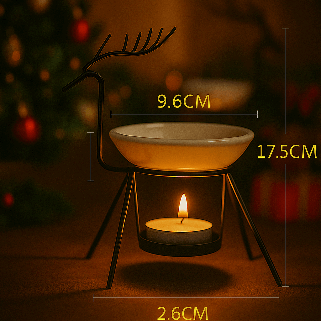 difusor rena com medidas 17,5 × 13,5 cm e cuba 9,6 cm