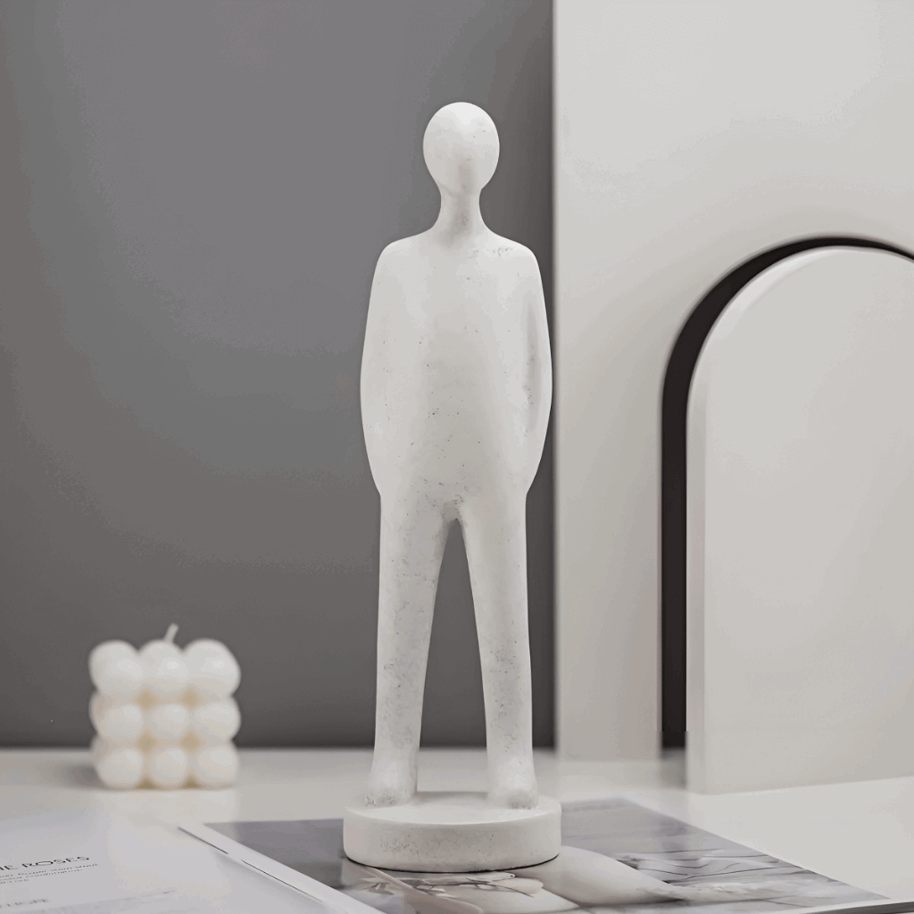 Estatueta Abstrata Figuras em Movimento