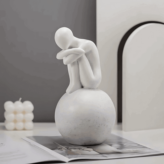 Estatueta Abstrata Figuras em Movimento