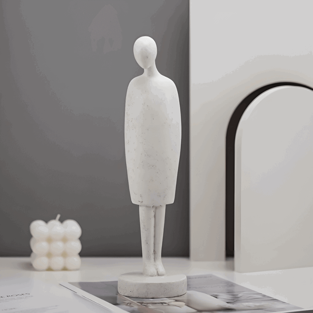 Estatueta Abstrata Figuras em Movimento