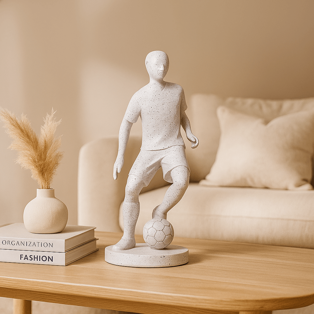 estatueta decorativa luxo casa vértice 